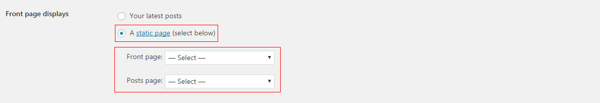 Page Setup